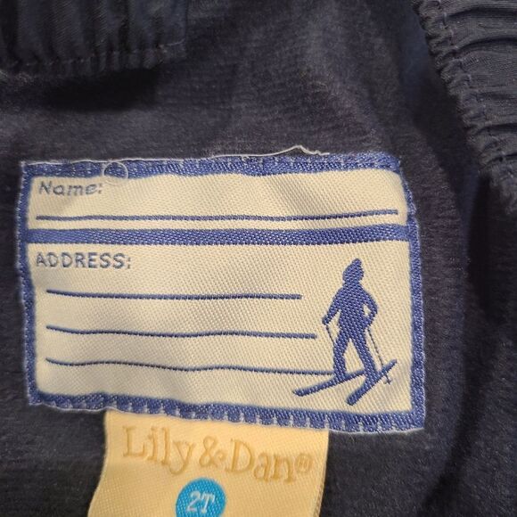 Lily and Dan ski bibs Navy blue - Picture 8 of 9